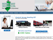 Tablet Screenshot of centraljerseyheatingoil.com